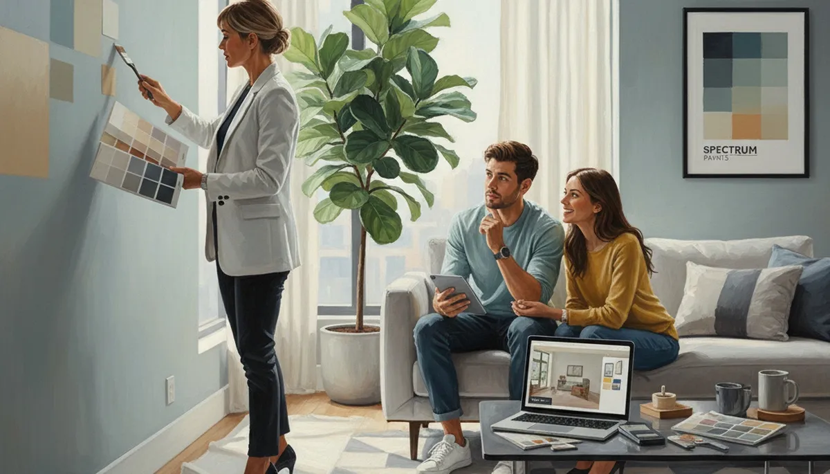 Escondido, CA paint color consultation for homes by expert painters