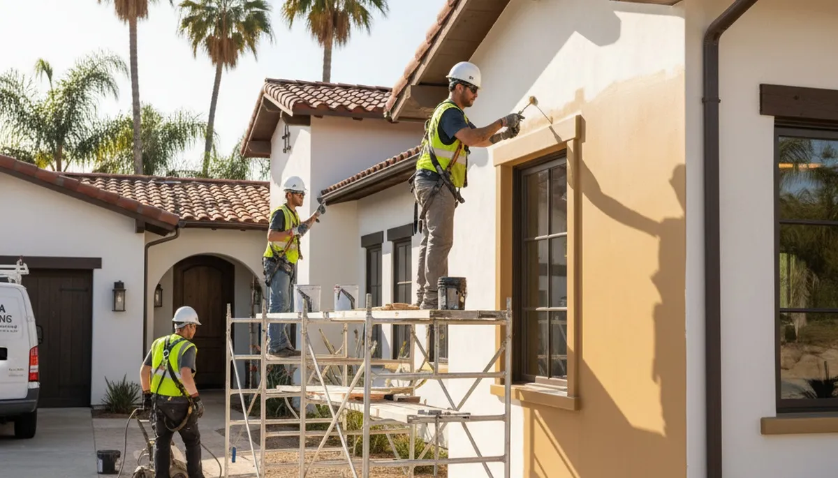 Escondido, CA painting contractors for residential and commercial interior and exterior painting services